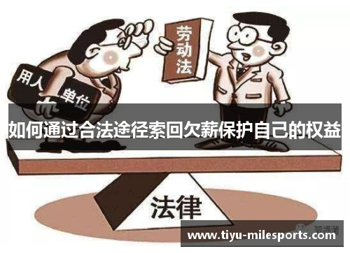 如何通过合法途径索回欠薪保护自己的权益